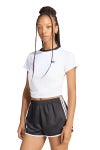 ADIDAS × JENNIE(アディダス×ジェニー) adidas Originals(アディダス オリジナルス) LAYERING TEE レイヤーTシャツ CC809