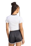 ADIDAS × JENNIE(アディダス×ジェニー) adidas Originals(アディダス オリジナルス) LAYERING TEE レイヤーTシャツ CC809