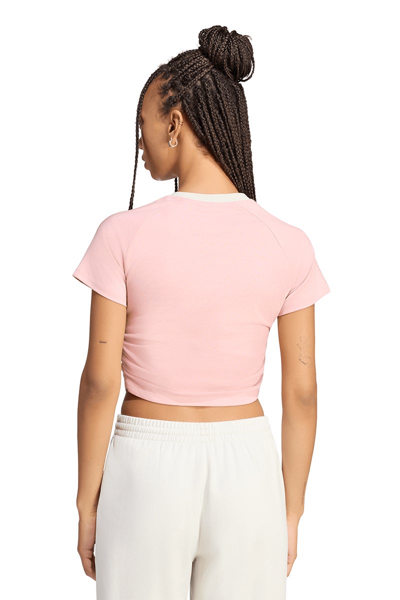 ADIDAS × JENNIE(アディダス×ジェニー) adidas Originals(アディダス オリジナルス) LAYERING TEE レイヤーTシャツ CC809
