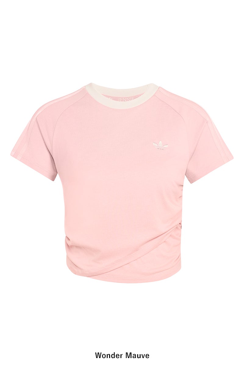 ADIDAS × JENNIE(アディダス×ジェニー) adidas Originals(アディダス オリジナルス) LAYERING TEE レイヤーTシャツ CC809