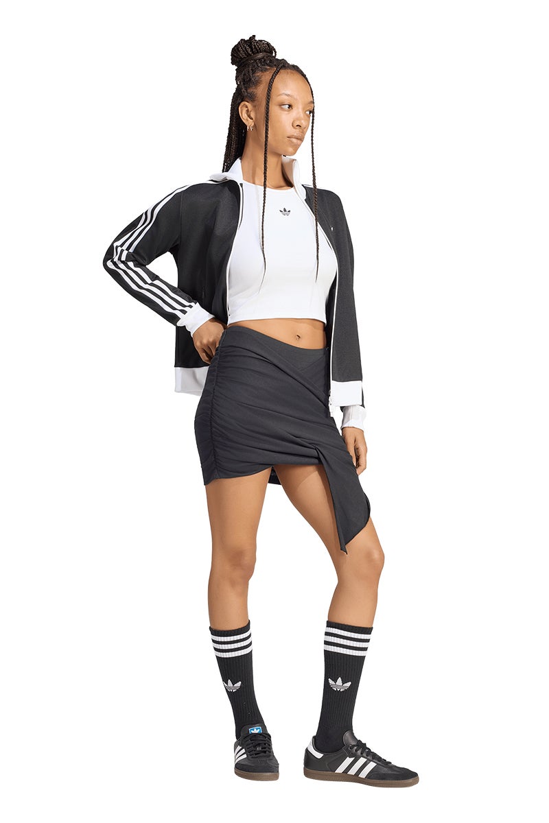 ADIDAS × JENNIE(アディダス×ジェニー) adidas Originals(アディダス オリジナルス) WRAP AROUND 2IN1 SKIRT ラップアラウンドスカート CC810