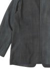 saby(サバイ) THROAT TAB 2B JACKET - Bishu Japan Flow dyeing FAB - スロートタブ2ボタンジャケット 尾州フロウダイイング 26A-021424