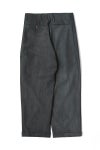 saby(サバイ) TWO TUCK TROUSERS - Bishu Japan Flow dyeing FAB - ツータックトラウザース 尾州フロウダイイング 26A-021825