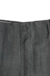 saby(サバイ) TWO TUCK TROUSERS - Bishu Japan Flow dyeing FAB - ツータックトラウザース 尾州フロウダイイング 26A-021825