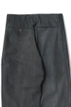saby(サバイ) TWO TUCK TROUSERS - Bishu Japan Flow dyeing FAB - ツータックトラウザース 尾州フロウダイイング 26A-021825