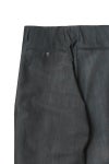 saby(サバイ) TWO TUCK TROUSERS - Bishu Japan Flow dyeing FAB - ツータックトラウザース 尾州フロウダイイング 26A-021825