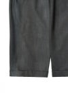 saby(サバイ) TWO TUCK TROUSERS - Bishu Japan Flow dyeing FAB - ツータックトラウザース 尾州フロウダイイング 26A-021825