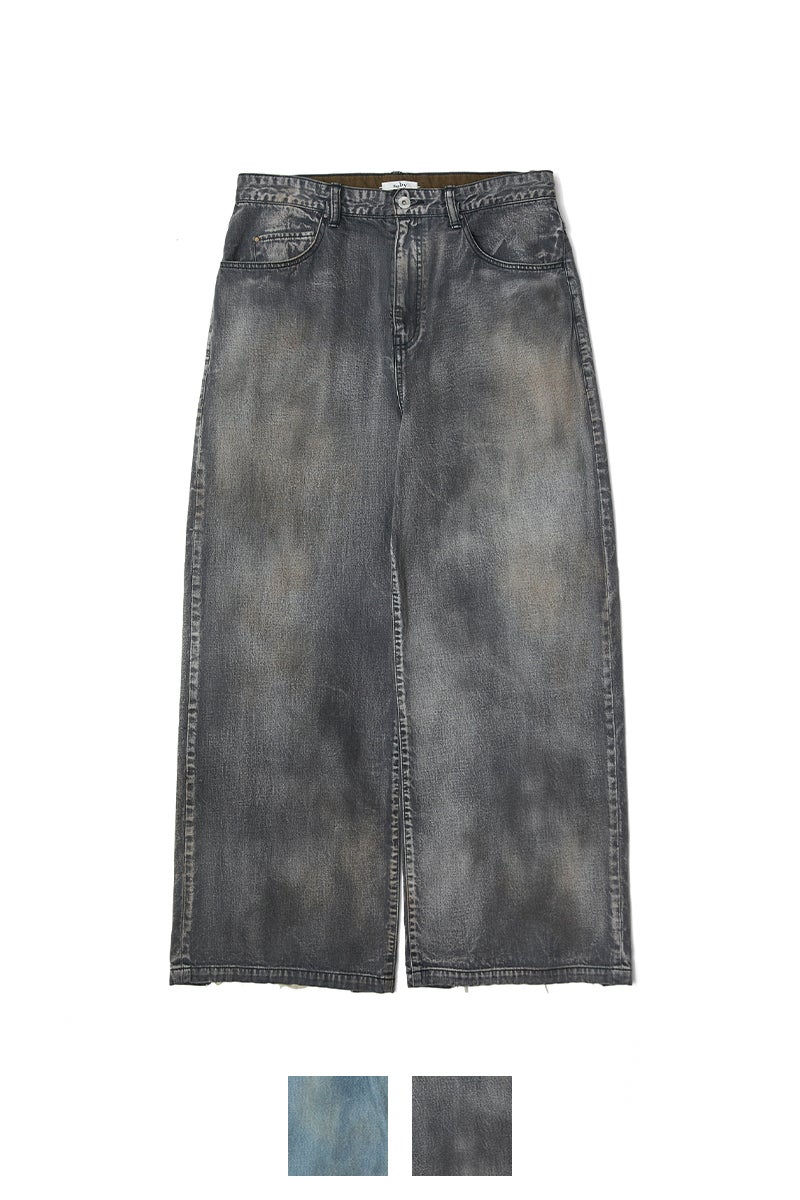 saby(サバイ) KAMATA DENIM TYPE 3 WIDE STRAIGHT LEG -11oz Uneven yarn Denim- カマタデニムタイプ3ワイドストレートパンツ 26A-031807