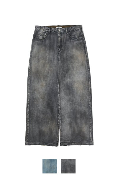 saby(サバイ) KAMATA DENIM TYPE 3 WIDE STRAIGHT LEG -11oz Uneven yarn Denim- カマタデニムタイプ3ワイドストレートパンツ 26A-031807