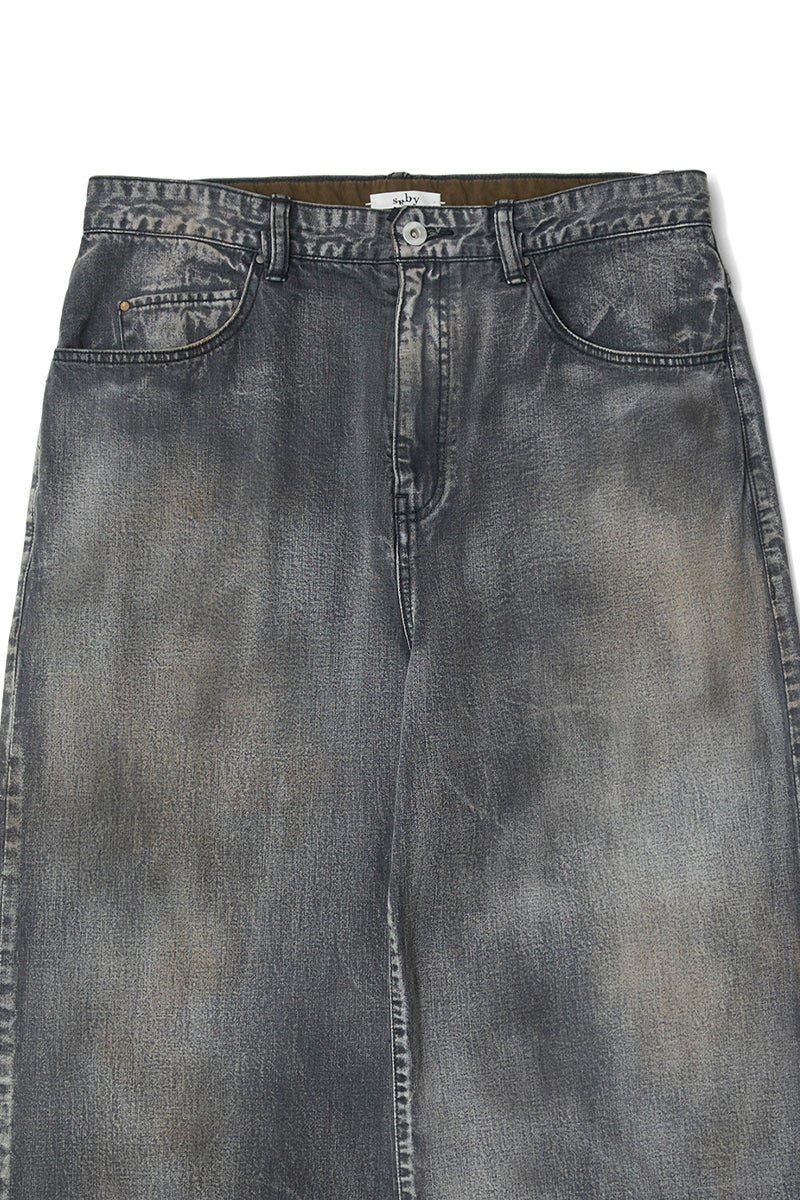 saby(サバイ) KAMATA DENIM TYPE 3 WIDE STRAIGHT LEG -11oz Uneven yarn Denim- カマタデニムタイプ3ワイドストレートパンツ 26A-031807