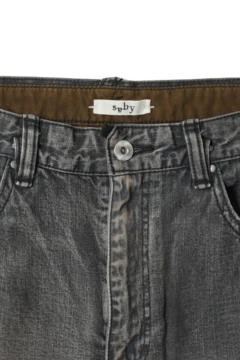 saby(サバイ) KAMATA DENIM TYPE 3 WIDE STRAIGHT LEG -11oz Uneven yarn Denim- カマタデニムタイプ3ワイドストレートパンツ 26A-031807