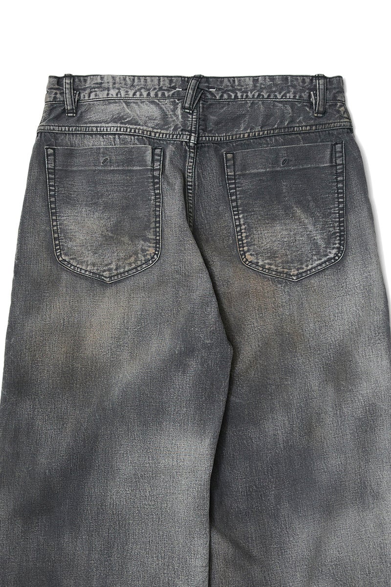 saby(サバイ) KAMATA DENIM TYPE 3 WIDE STRAIGHT LEG -11oz Uneven yarn Denim- カマタデニムタイプ3ワイドストレートパンツ 26A-031807