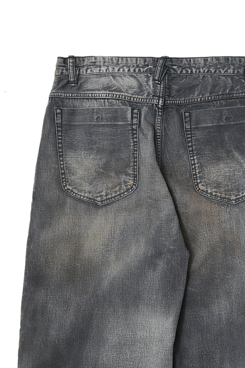 saby(サバイ) KAMATA DENIM TYPE 3 WIDE STRAIGHT LEG -11oz Uneven yarn Denim- カマタデニムタイプ3ワイドストレートパンツ 26A-031807