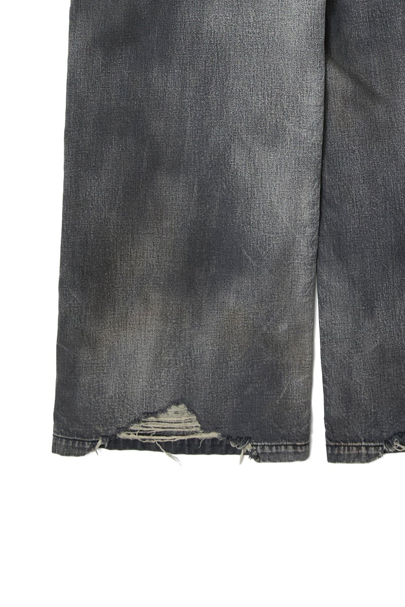 saby(サバイ) KAMATA DENIM TYPE 3 WIDE STRAIGHT LEG -11oz Uneven yarn Denim- カマタデニムタイプ3ワイドストレートパンツ 26A-031807