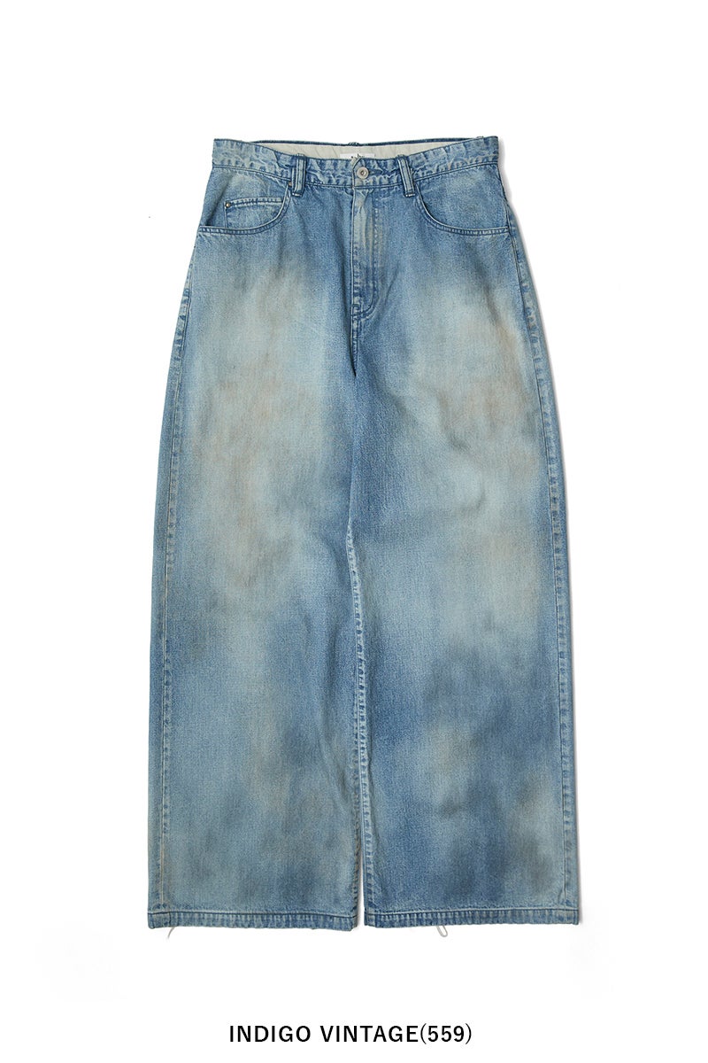 saby(サバイ) KAMATA DENIM TYPE 3 WIDE STRAIGHT LEG -11oz Uneven yarn Denim- カマタデニムタイプ3ワイドストレートパンツ 26A-031807