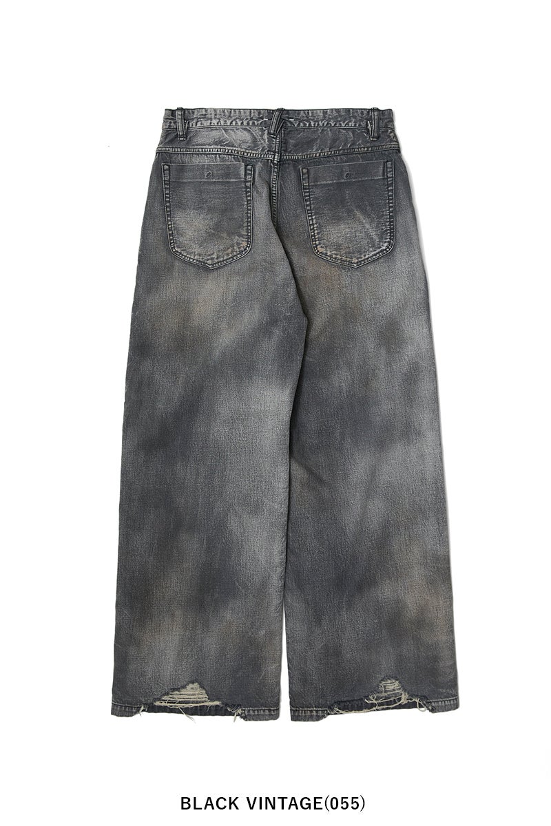saby(サバイ) KAMATA DENIM TYPE 3 WIDE STRAIGHT LEG -11oz Uneven yarn Denim- カマタデニムタイプ3ワイドストレートパンツ 26A-031807