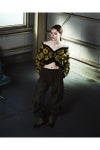 LIBRIO MENDONCA(リブリオ メンドンサ) KNIT CHARACTER CARDIGAN (SHORT) ニットキャラクターカーディガン ショート LM-26aw-2211-B