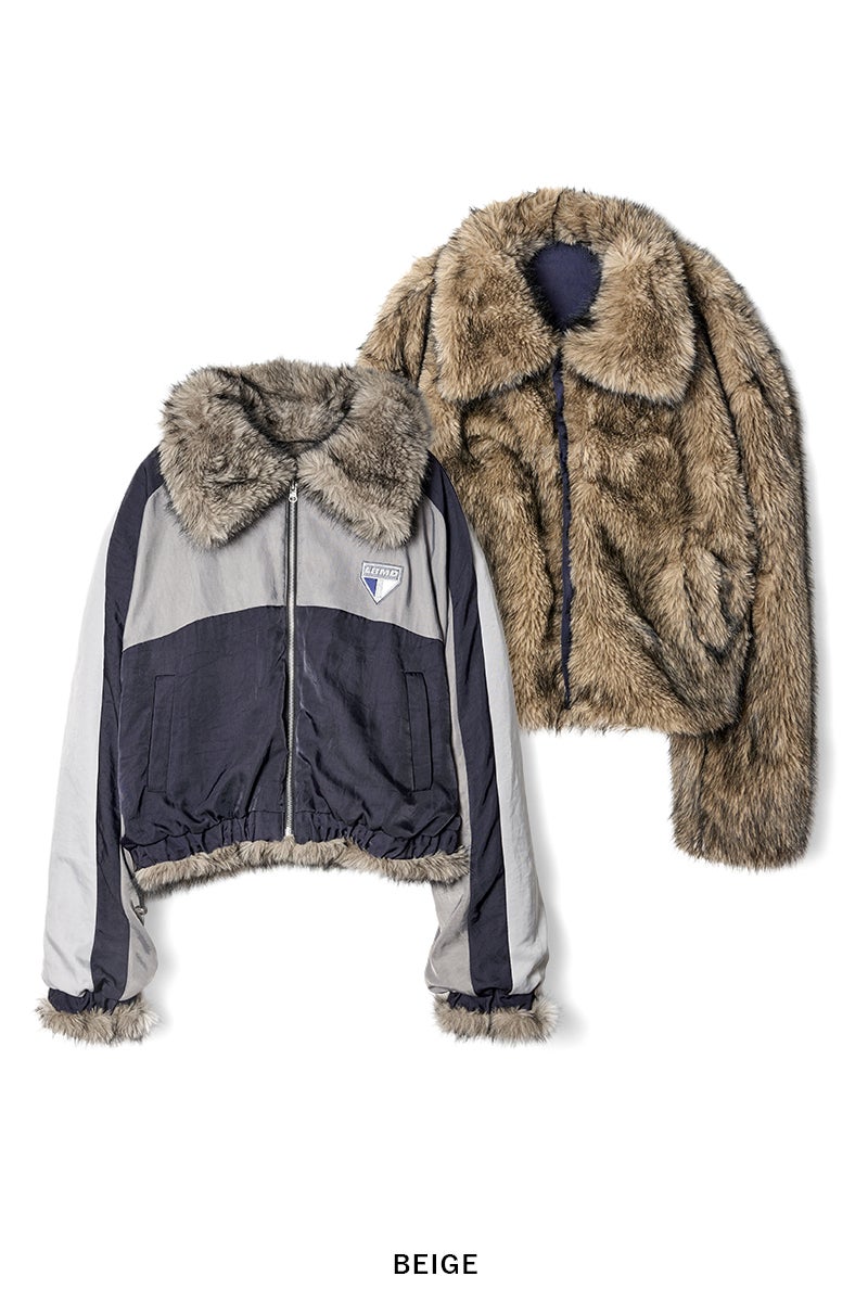 LIBRIO MENDONCA(リブリオ メンドンサ) REVERSIBLE FUR JACKET リバーシブルフォージャケット LM-26aw-2205