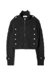 LIBRIO MENDONCA(リブリオ メンドンサ) KNIT NAPOLEON JACKET(SHORT) ニットナポレオンジャケット(ショート) LM-26aw-2201-B