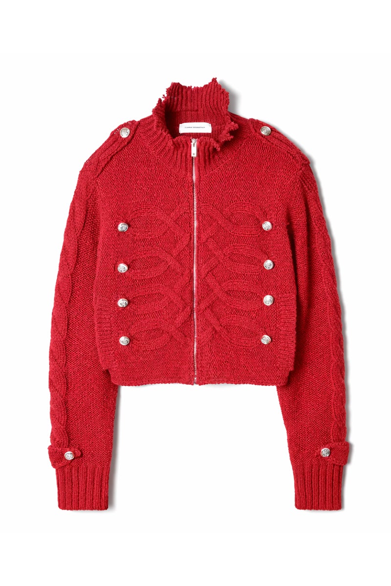 LIBRIO MENDONCA(リブリオ メンドンサ) KNIT NAPOLEON JACKET(SHORT) ニットナポレオンジャケット(ショート) LM-26aw-2201-B