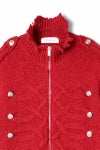 LIBRIO MENDONCA(リブリオ メンドンサ) KNIT NAPOLEON JACKET(SHORT) ニットナポレオンジャケット(ショート) LM-26aw-2201-B