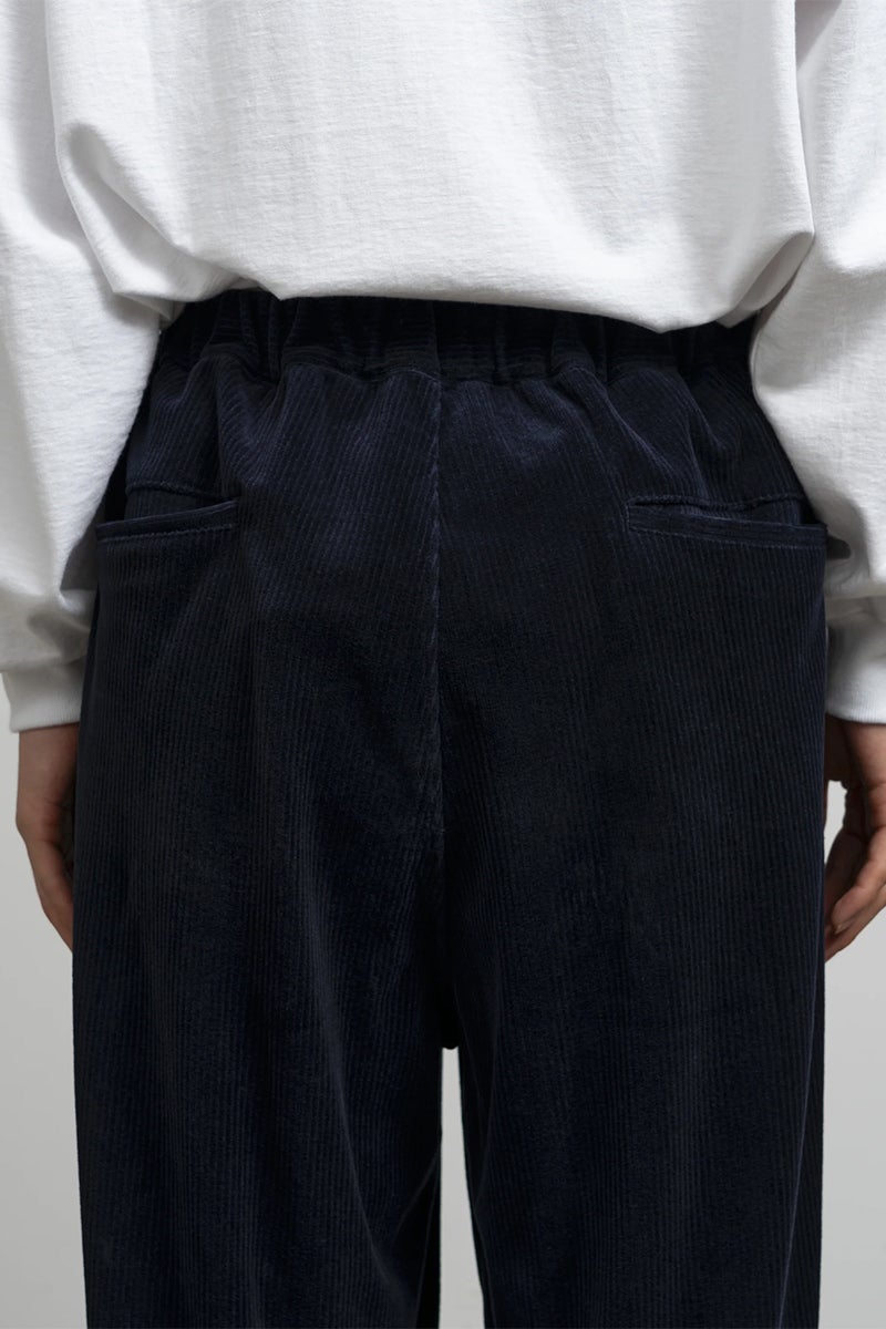 Graphpaper(グラフペーパー) Soft Knit Corduroy Wide Chef Pants ソフトニットコーデュロイワイドシェフパンツ GM263-40113B