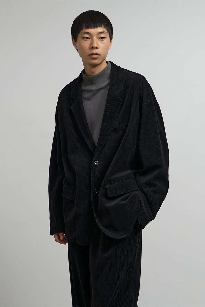 Graphpaper(グラフペーパー) Soft Knit Corduroy Jacket ソフトニットコーデュロイジャケット GM263-20110B