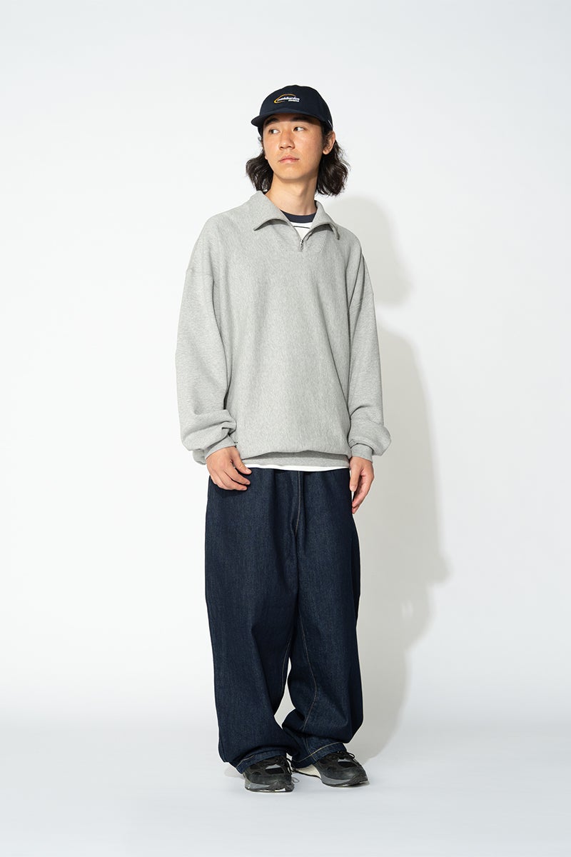 FreshService(フレッシュサービス) CLASSIC TERRY SWEAT HALF ZIP クラシックテリースウェットハーフジップ FSC263-70013