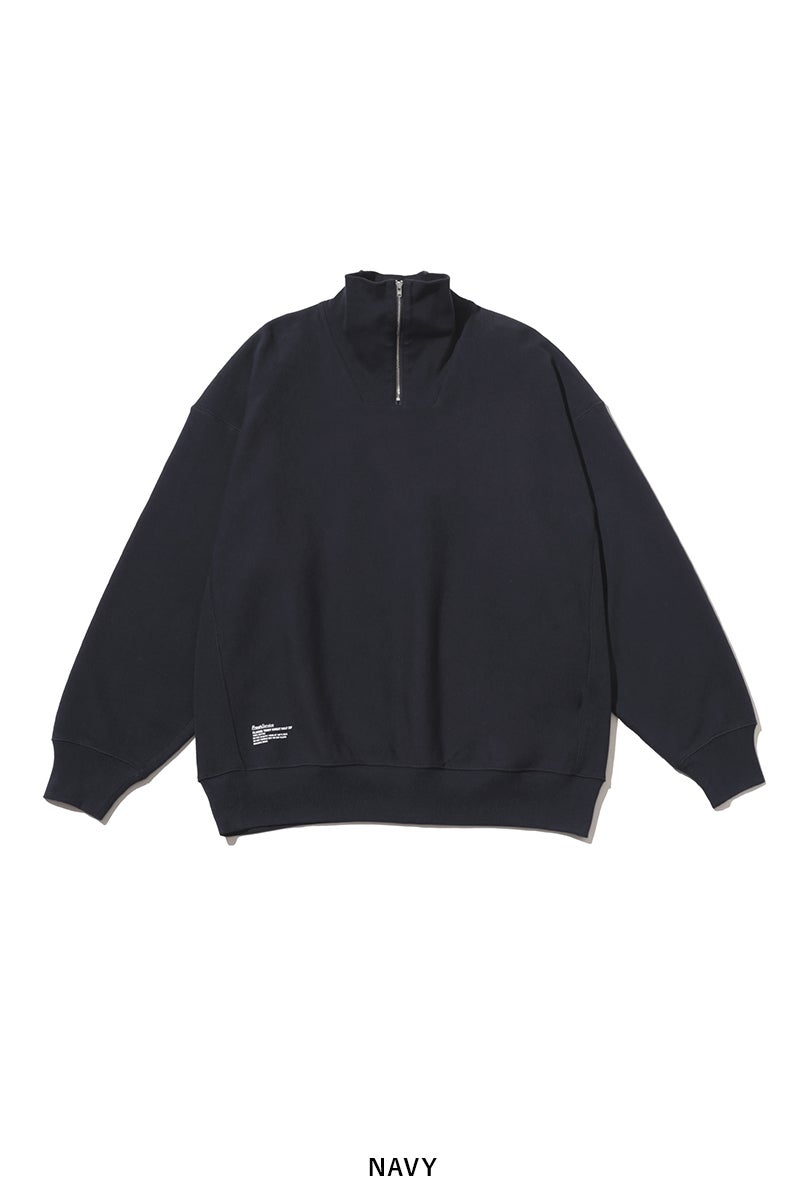 FreshService(フレッシュサービス) CLASSIC TERRY SWEAT HALF ZIP クラシックテリースウェットハーフジップ FSC263-70013