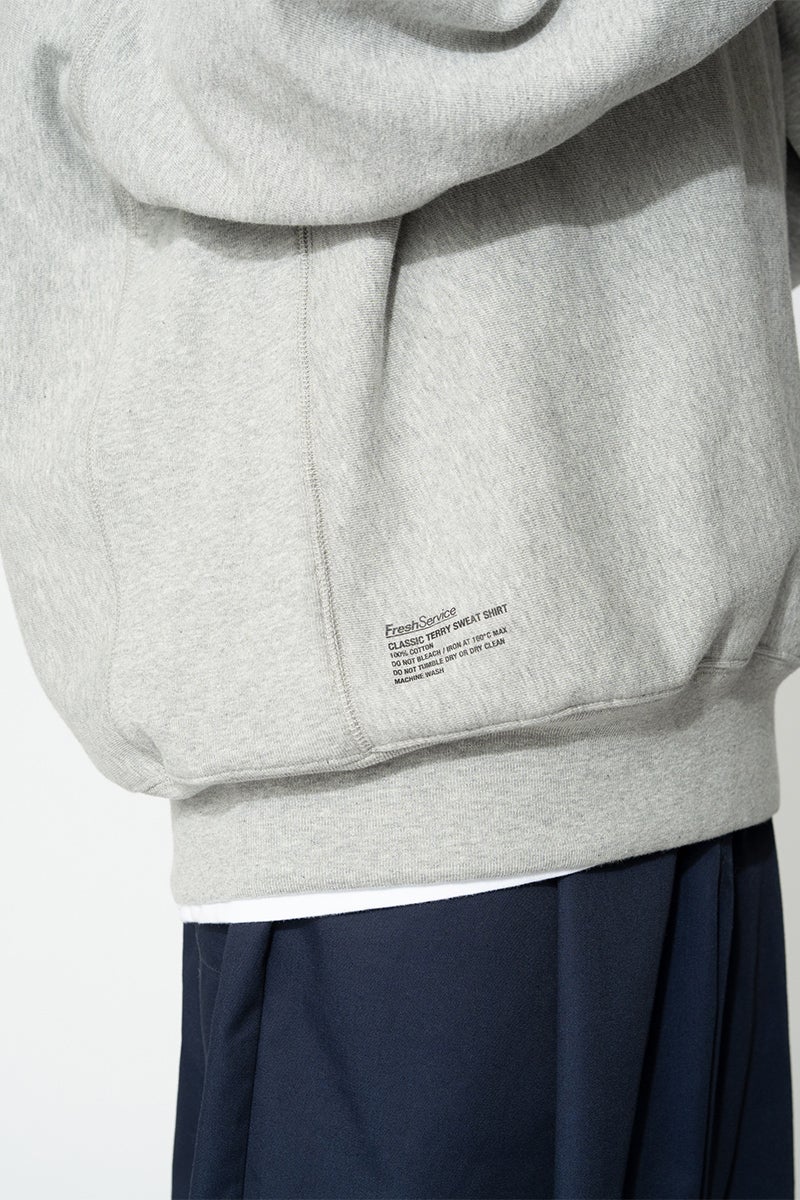 FreshService(フレッシュサービス) CLASSIC TERRY SWEAT SHIRT クラシックテリースウェットシャツ FSC263-70011