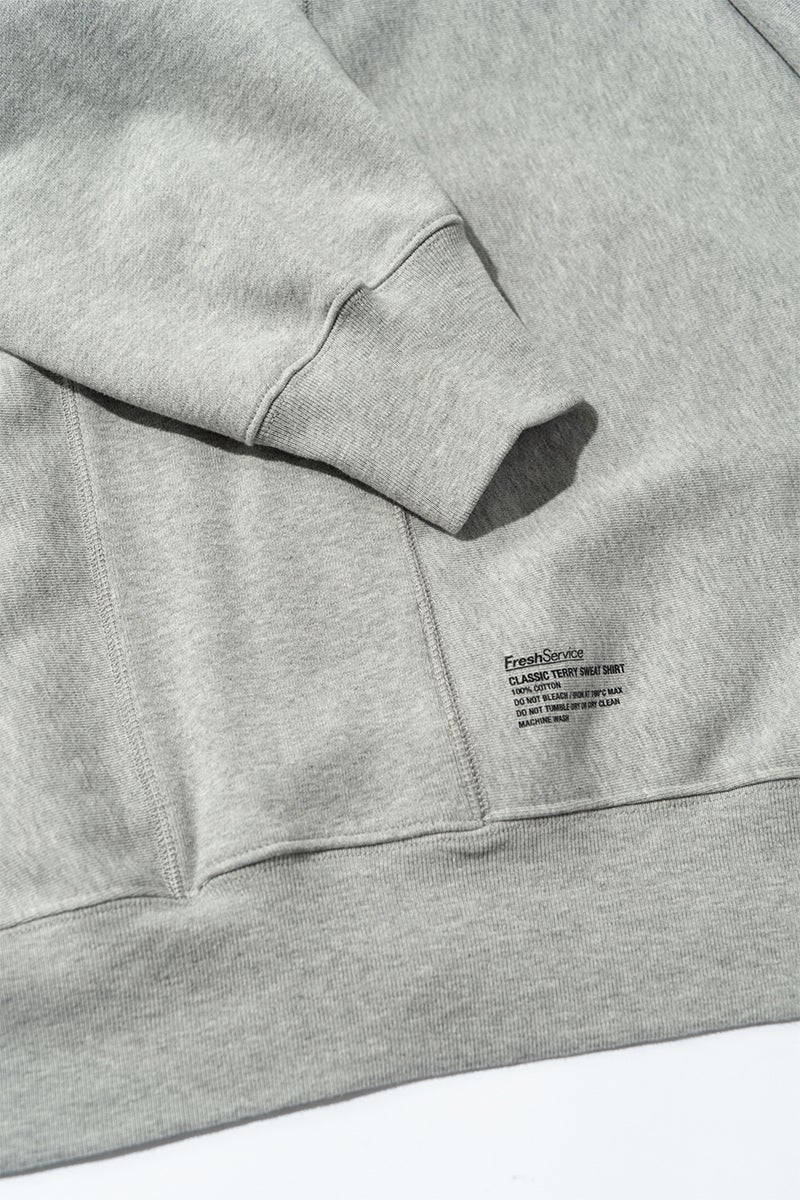 FreshService(フレッシュサービス) CLASSIC TERRY SWEAT SHIRT クラシックテリースウェットシャツ FSC263-70011