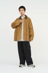 FreshService(フレッシュサービス) COTTON CANVAS LEATHER COLLAR WORK JACKET コットンキャンバスレザーカラージャケット FSC263-30032