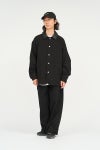 FreshService(フレッシュサービス) COTTON CANVAS LEATHER COLLAR WORK JACKET コットンキャンバスレザーカラージャケット FSC263-30032