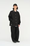 FreshService(フレッシュサービス) COTTON CANVAS LEATHER COLLAR WORK JACKET コットンキャンバスレザーカラージャケット FSC263-30032