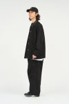 FreshService(フレッシュサービス) COTTON CANVAS LEATHER COLLAR WORK JACKET コットンキャンバスレザーカラージャケット FSC263-30032