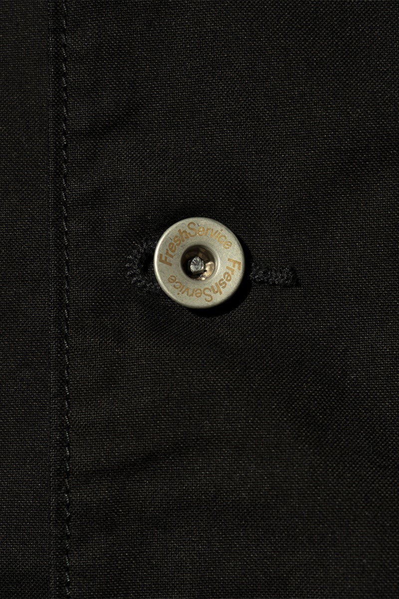 FreshService(フレッシュサービス) COTTON CANVAS LEATHER COLLAR WORK JACKET コットンキャンバスレザーカラージャケット FSC263-30032