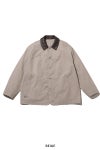 FreshService(フレッシュサービス) COTTON CANVAS LEATHER COLLAR WORK JACKET コットンキャンバスレザーカラージャケット FSC263-30032