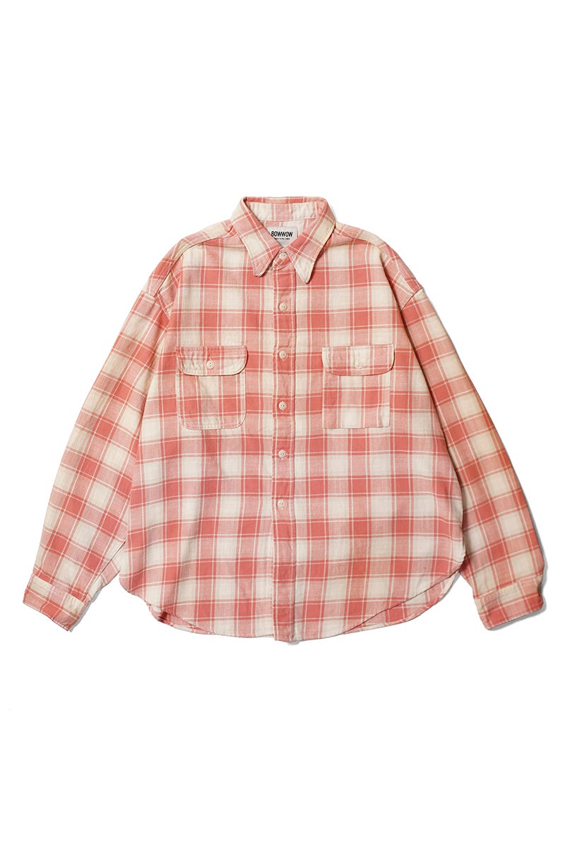 BOWWOW(バウワウ) REPAIRED CIG POCKET SHIRT リペアシガレットポケットシャツ BWU-RCPS