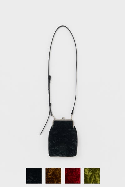 Hender Scheme(エンダースキーマ) velvet snap pochette ベルベットスナップポシェット zw-b-csp