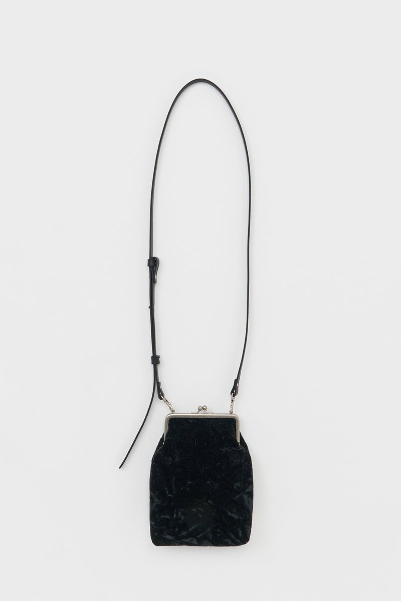 Hender Scheme(エンダースキーマ) velvet snap pochette ベルベットスナップポシェット zw-b-csp