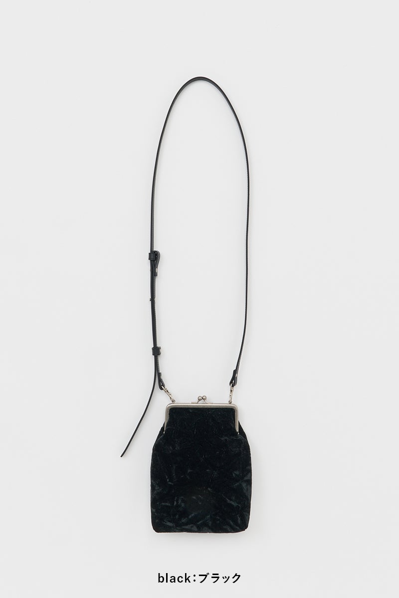 Hender Scheme(エンダースキーマ) velvet snap pochette ベルベットスナップポシェット zw-b-csp