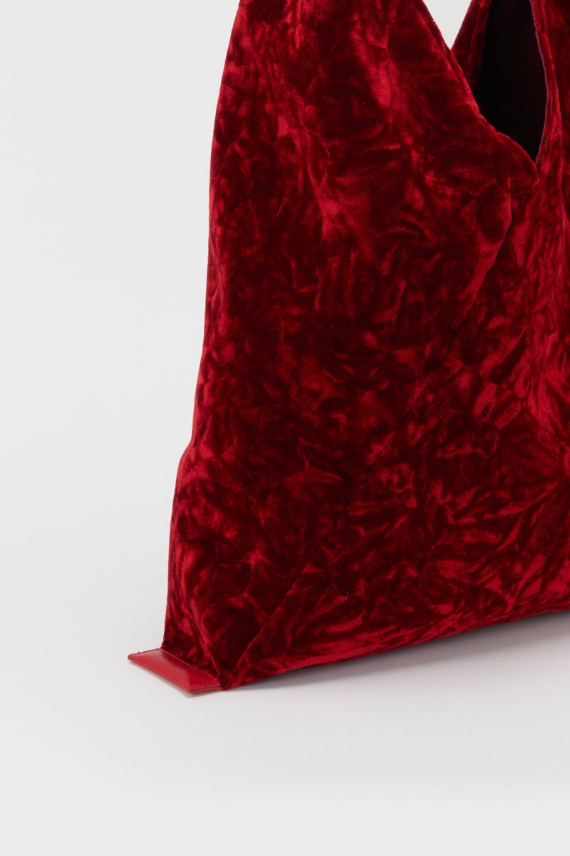 Hender Scheme(エンダースキーマ) velvet azuma bag big ベルベットあづまバッグ ビッグ zw-b-abb