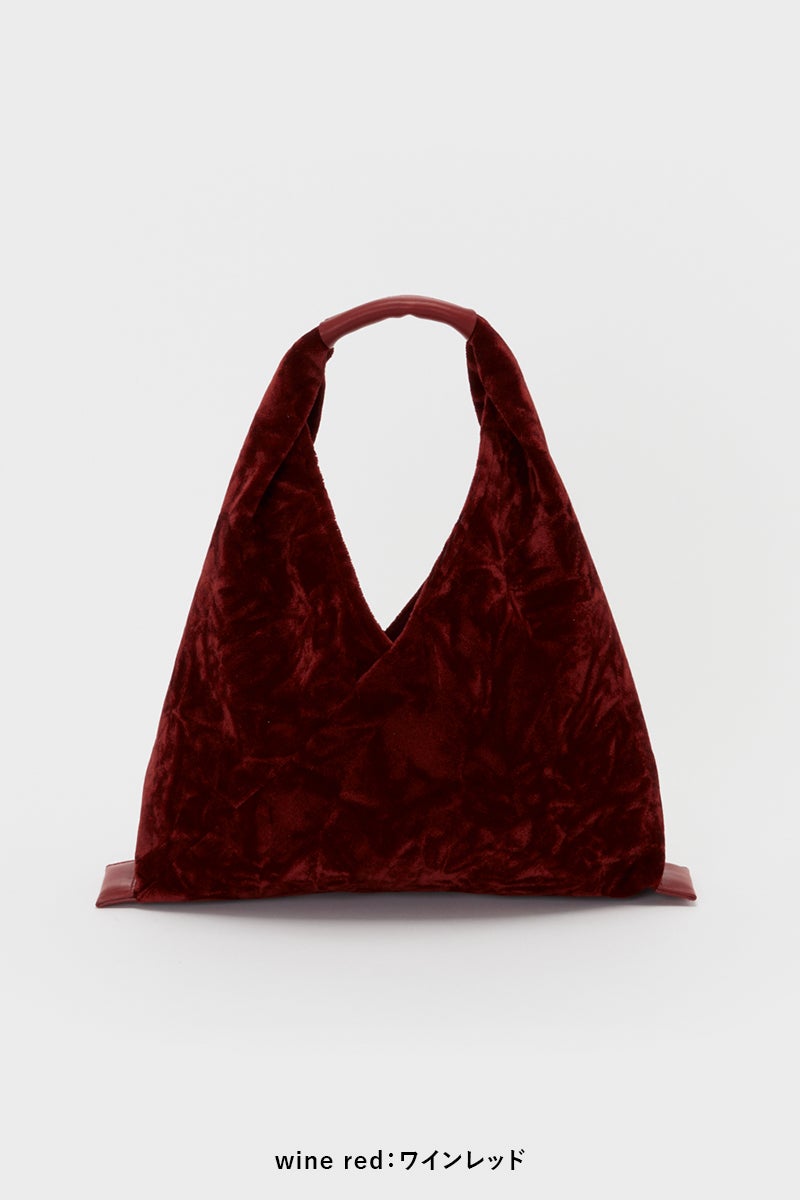 Hender Scheme(エンダースキーマ) velvet azuma bag small ベルベットあづまバッグ スモール zw-b-abs