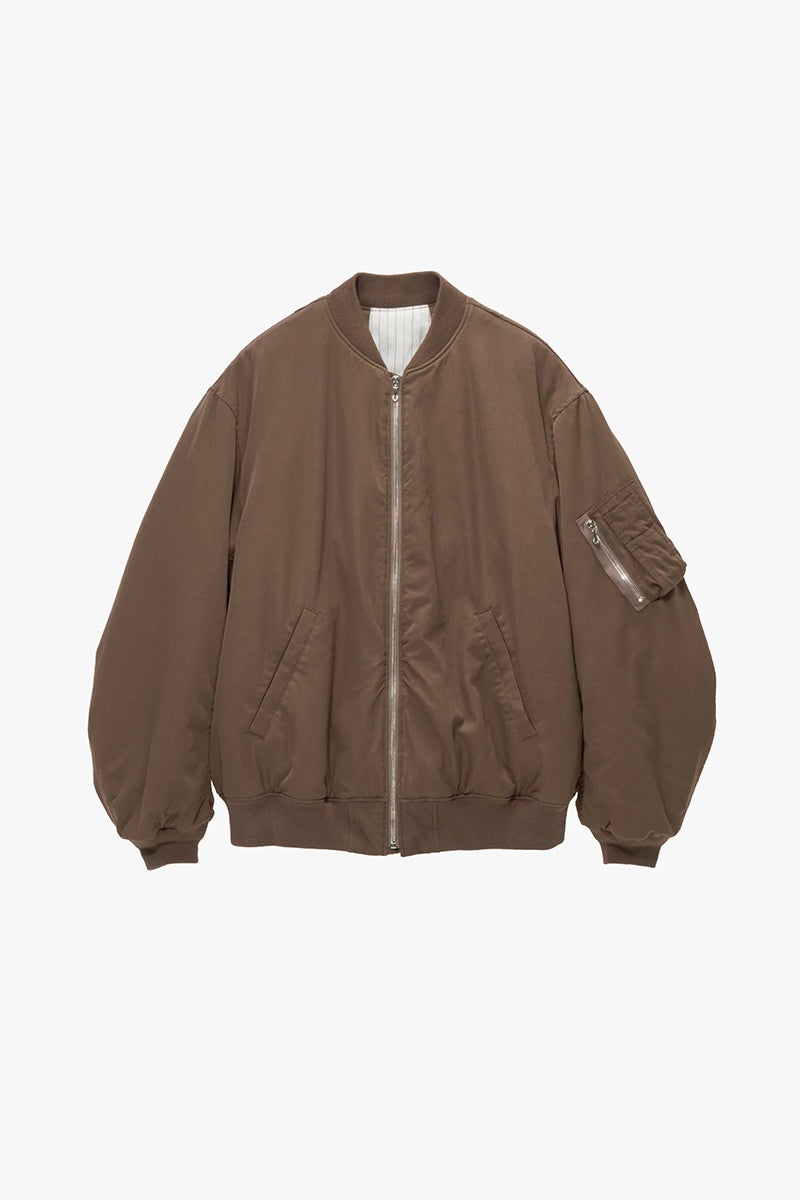 Graphpaper(グラフペーパー) Fulled Wool Twill Flight Jacket ウールツイルフライトジャケット GU263-30411