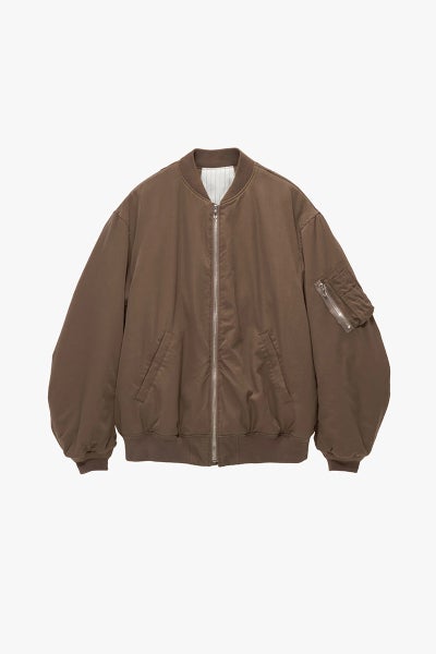 Graphpaper(グラフペーパー) Fulled Wool Twill Flight Jacket ウールツイルフライトジャケット GU263-30411