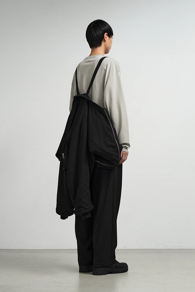Graphpaper(グラフペーパー) Fulled Wool Twill Flight Jacket ウールツイルフライトジャケット GU263-30411