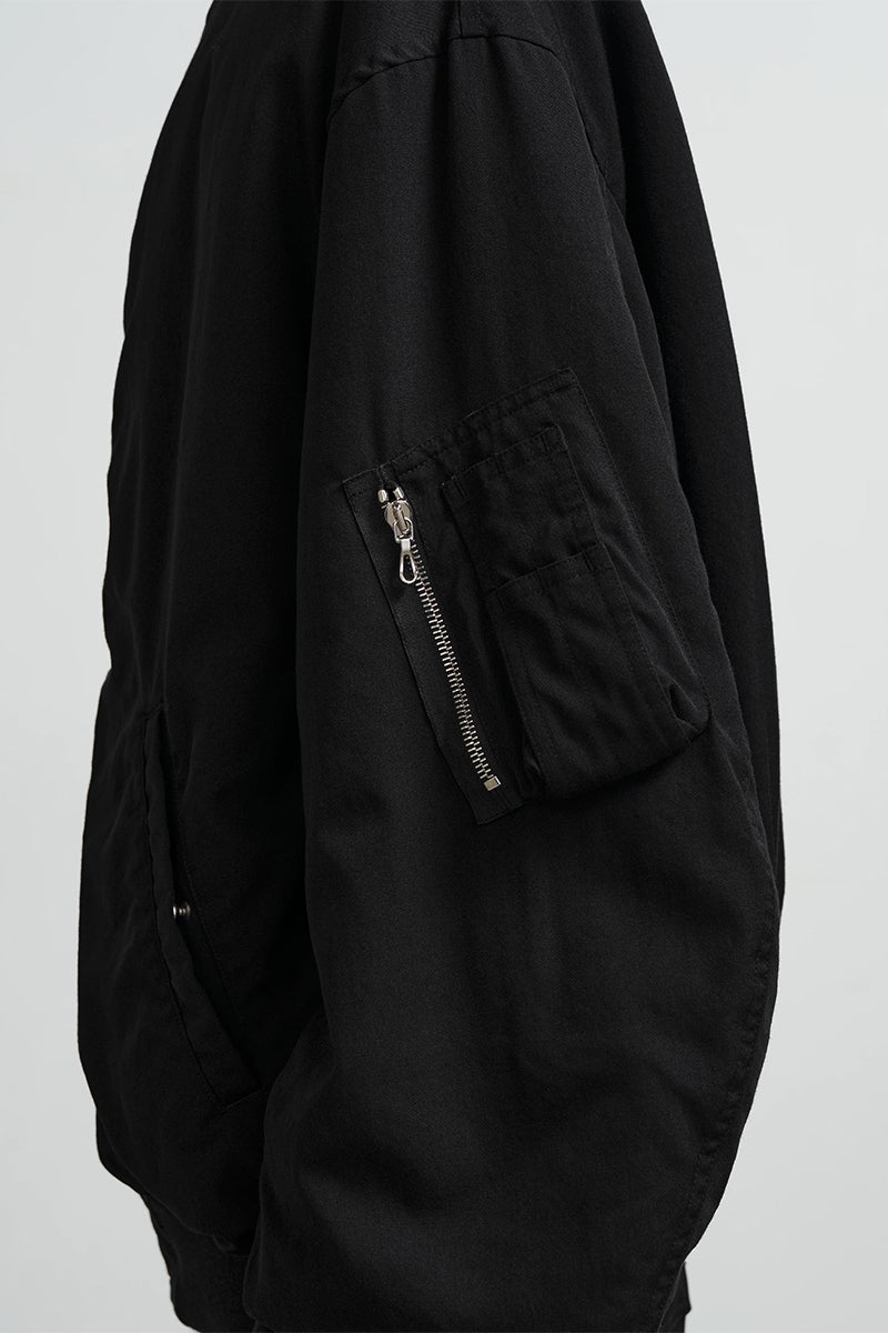 Graphpaper(グラフペーパー) Fulled Wool Twill Flight Jacket ウールツイルフライトジャケット GU263-30411