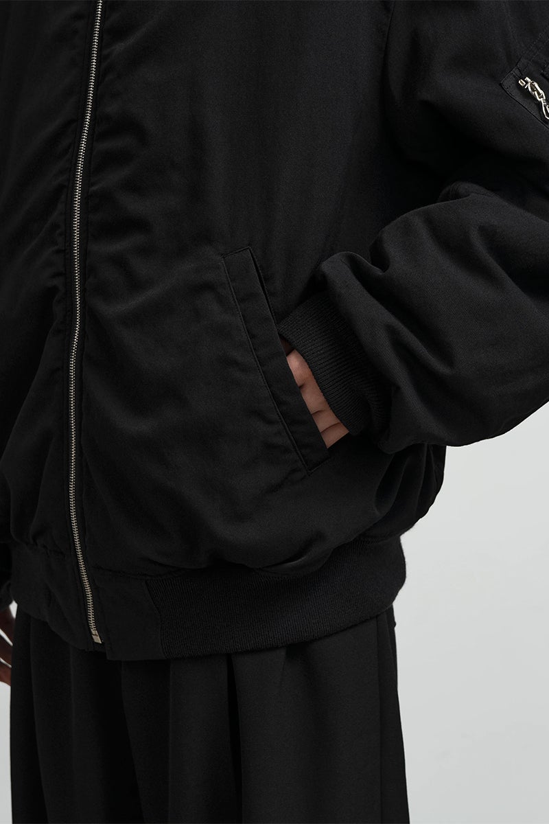 Graphpaper(グラフペーパー) Fulled Wool Twill Flight Jacket ウールツイルフライトジャケット GU263-30411