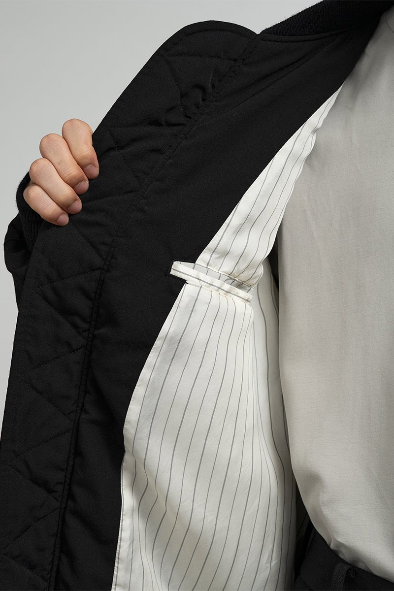 Graphpaper(グラフペーパー) Fulled Wool Twill Flight Jacket ウールツイルフライトジャケット GU263-30411