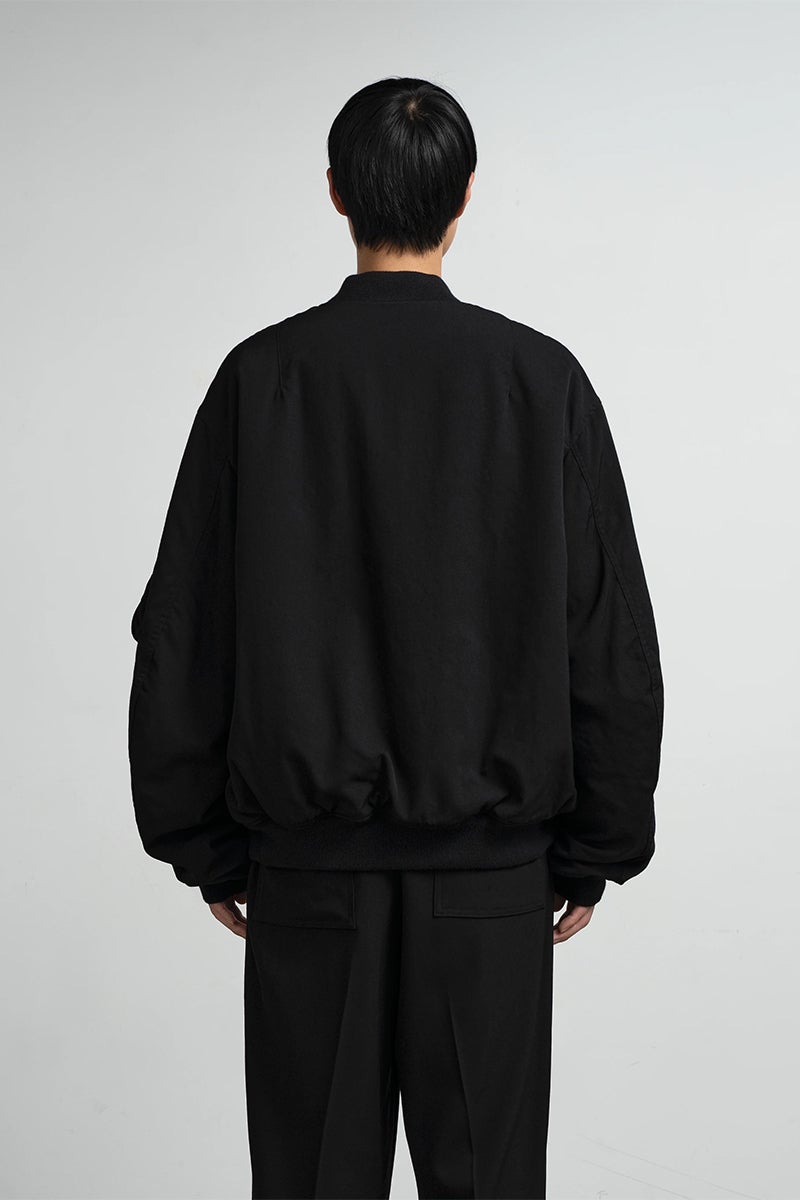Graphpaper(グラフペーパー) Fulled Wool Twill Flight Jacket ウールツイルフライトジャケット GU263-30411